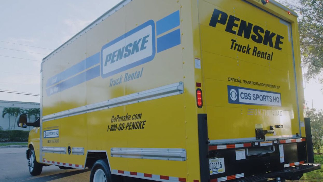 CBS Sports HQ and Penske Truck Rental