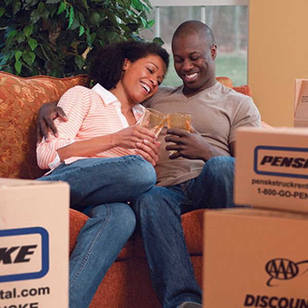 Couple Unpacking
