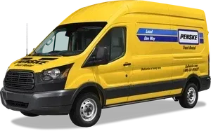 Delivery Van With Shelves