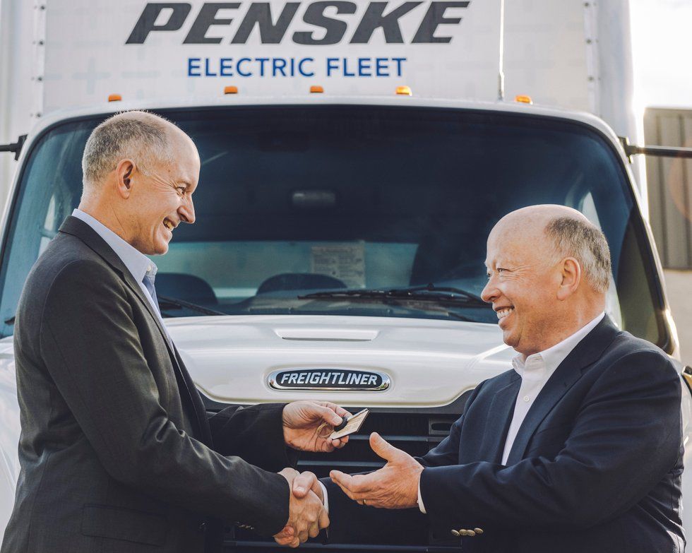 Penske Truck Leasing Received its First eM2 Battery Electric Truck