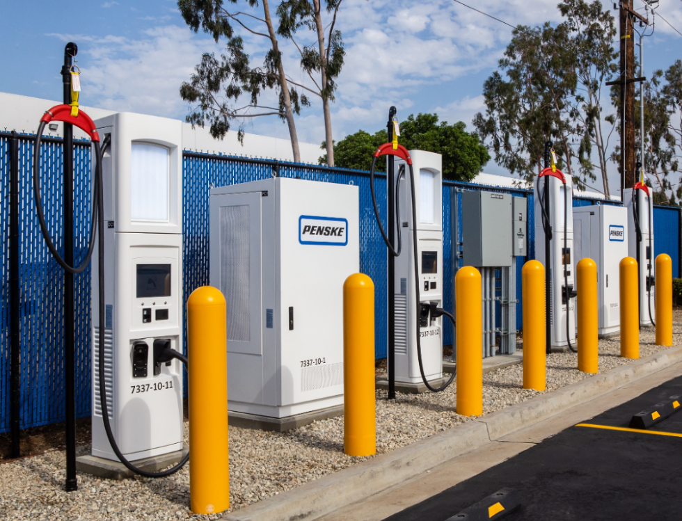 Penske Truck Leasing Opened High-Speed Commercial Electric Truck Chargers in Southern California