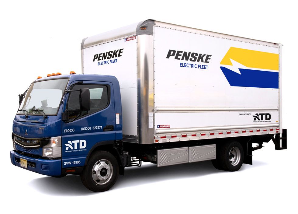 American Tire Distributors Selected Penske Truck Leasing to Pilot Electric Truck