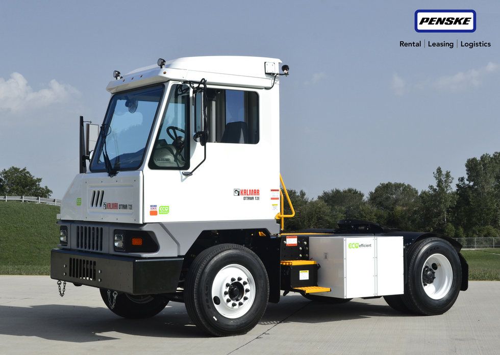 Penske Truck Leasing Added Kalmar Ottawa Electric Terminal Tractor to its EV Fleet