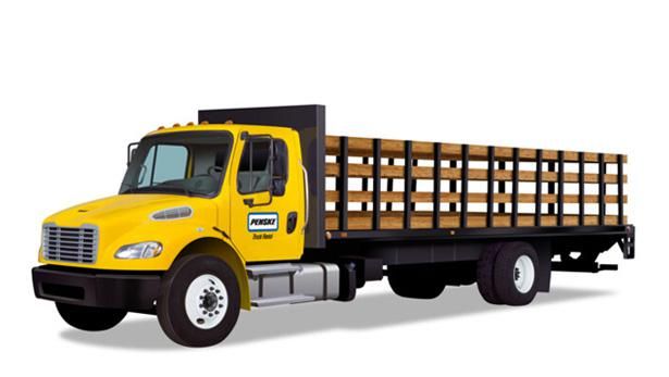 Flatbed Trucks for Rent Penske Truck Rental