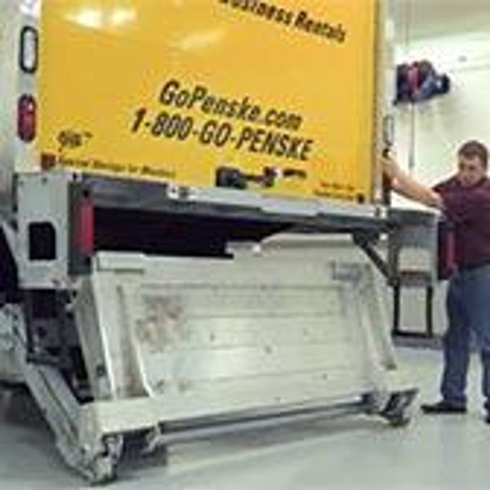 Liftgate Instructions Penske Truck Rental