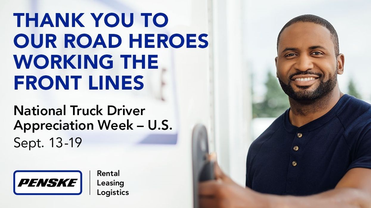 Penske Thanks U.S. Drivers During National Truck Driver Appreciation Week