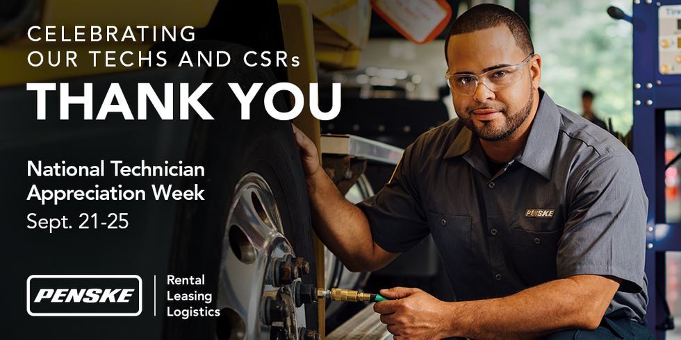 Penske Thanks Technicians During National Technician Appreciation Week