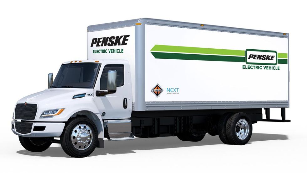 Penske First U.S. Fleet to Run International® eMV™ Series
