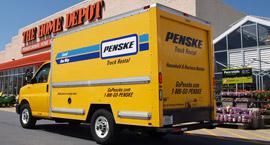 Penske at Home Depot store