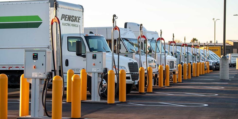 Penske Electric Trucks