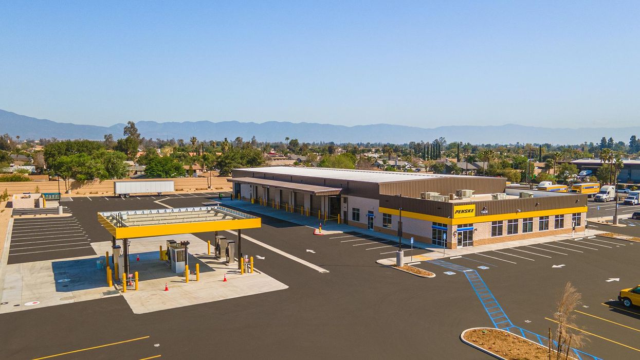 Penske Truck Leasing New State-of-the-Art Facility in Fontana, California
