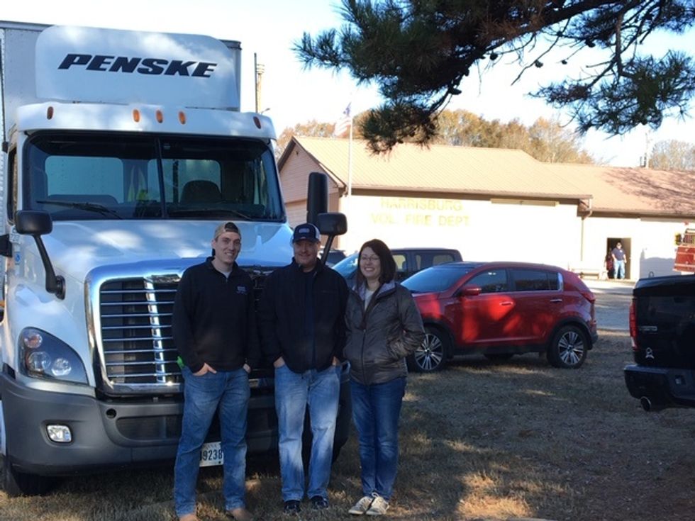 Pictured left to right is Josh Weaver, Brian Rail and Kimberly Lawson.