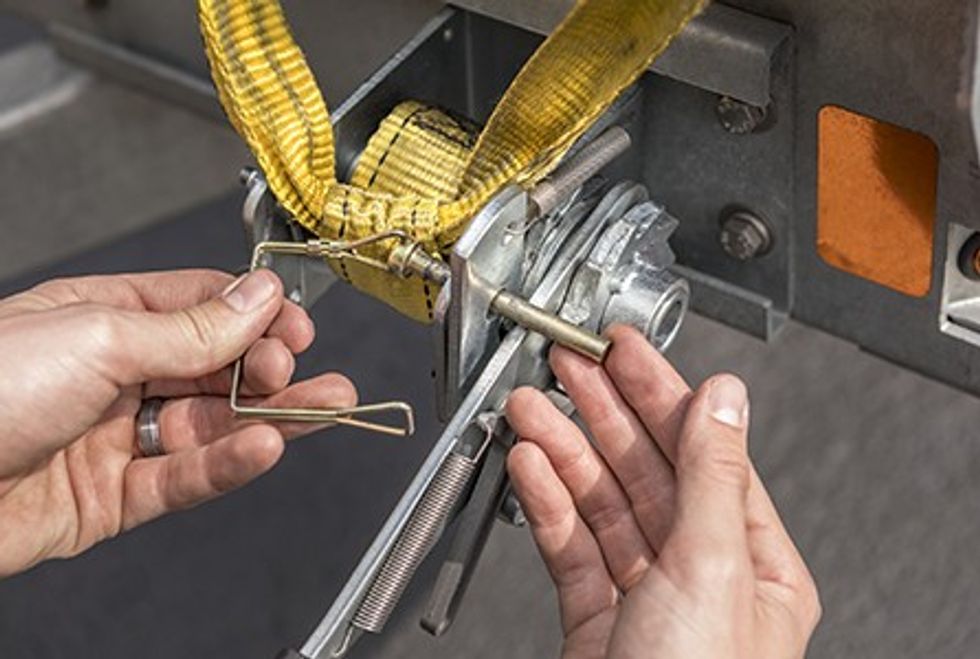 User connecting a car carrier