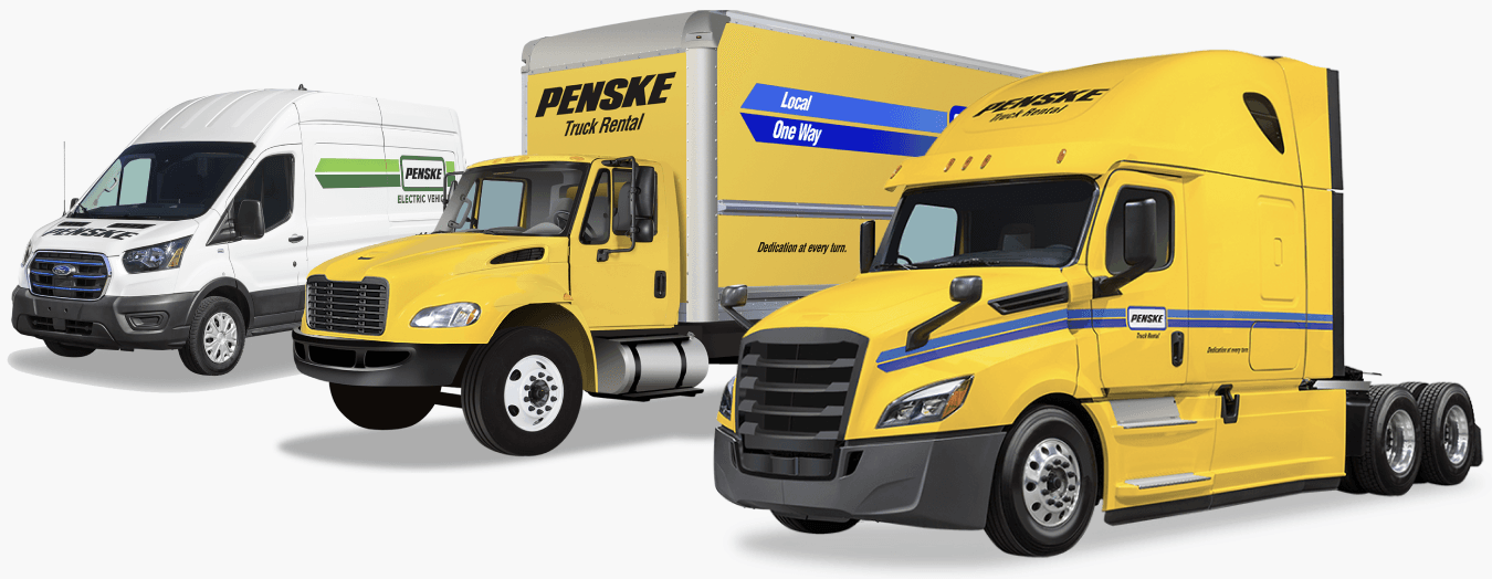 Penske Truck Rental - Commercial Truck Lineup - Penske Truck Rental